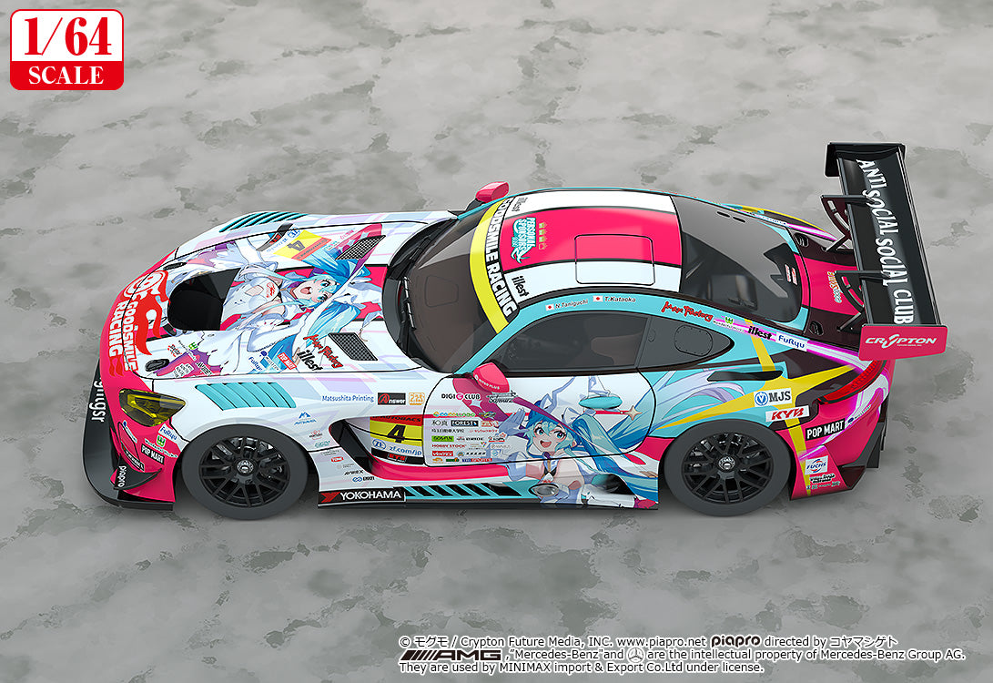 Hatsune Miku GT Project 1/64 Good Smile Hatsune Miku AMG 2024 Season Opening Ver (rerun)
