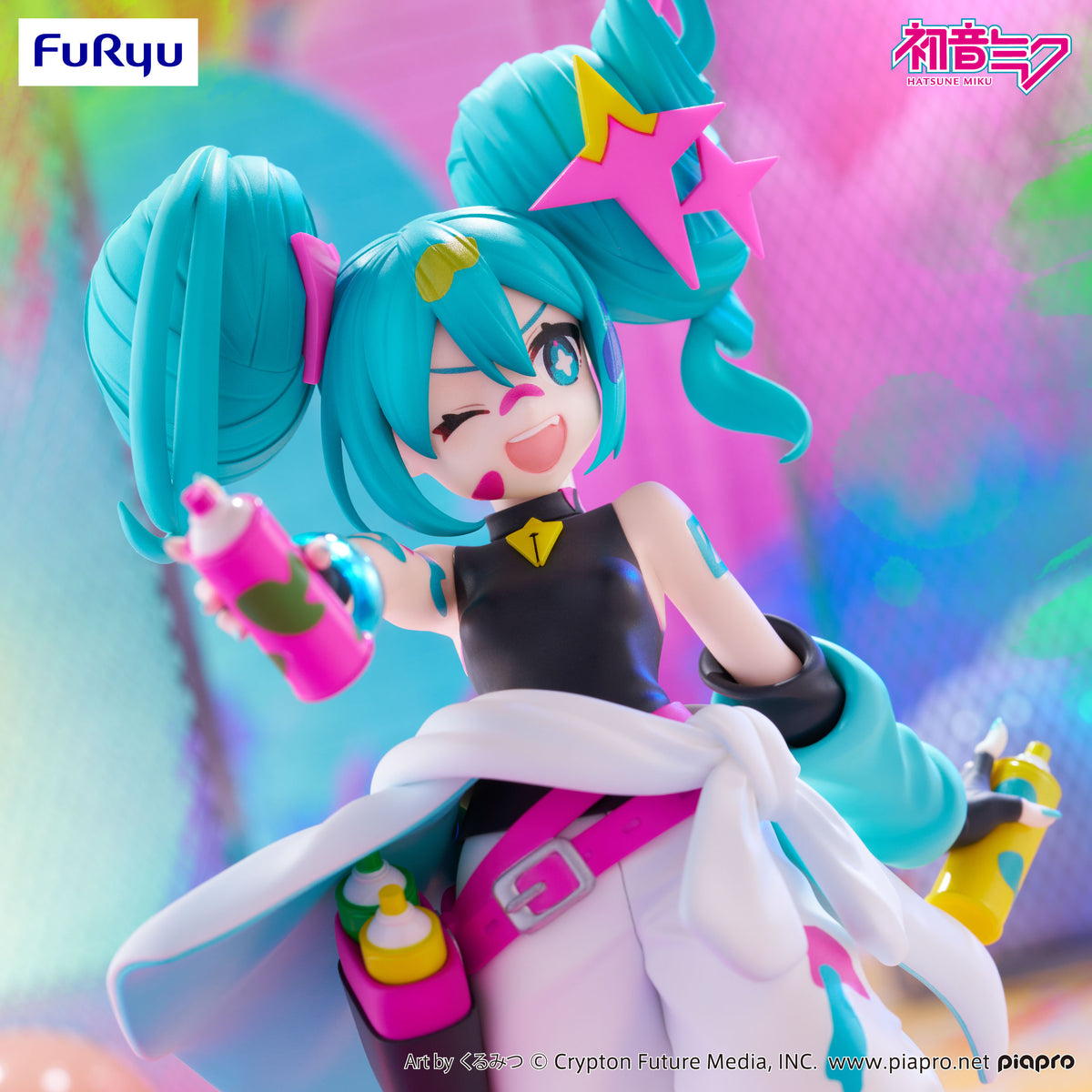 Character Vocal Series 01 : Hatsune Miku Trio-Try-iT Figure Paint Girl