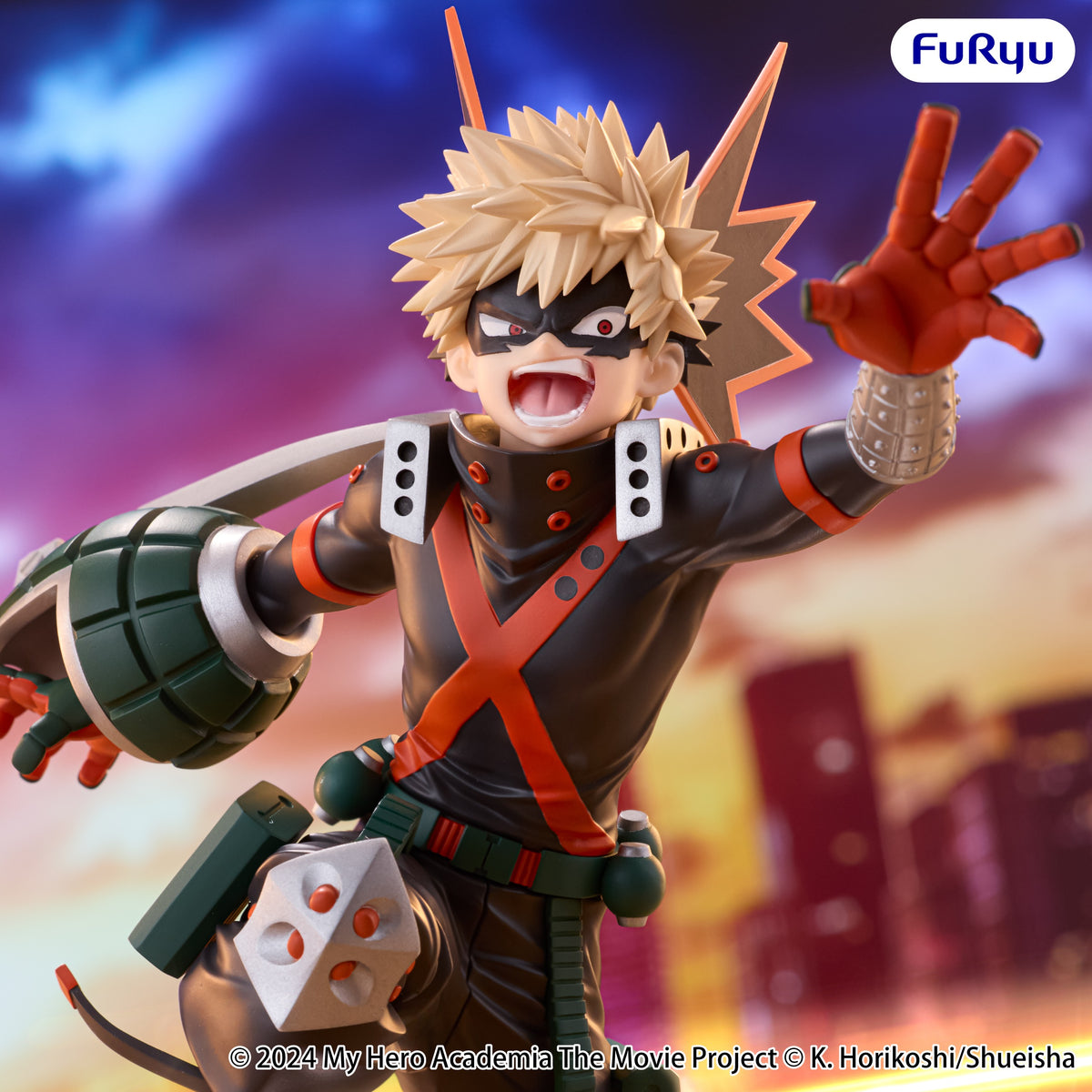 My Hero Academia : You're Next Muchute Figure Katsuki Bakugo