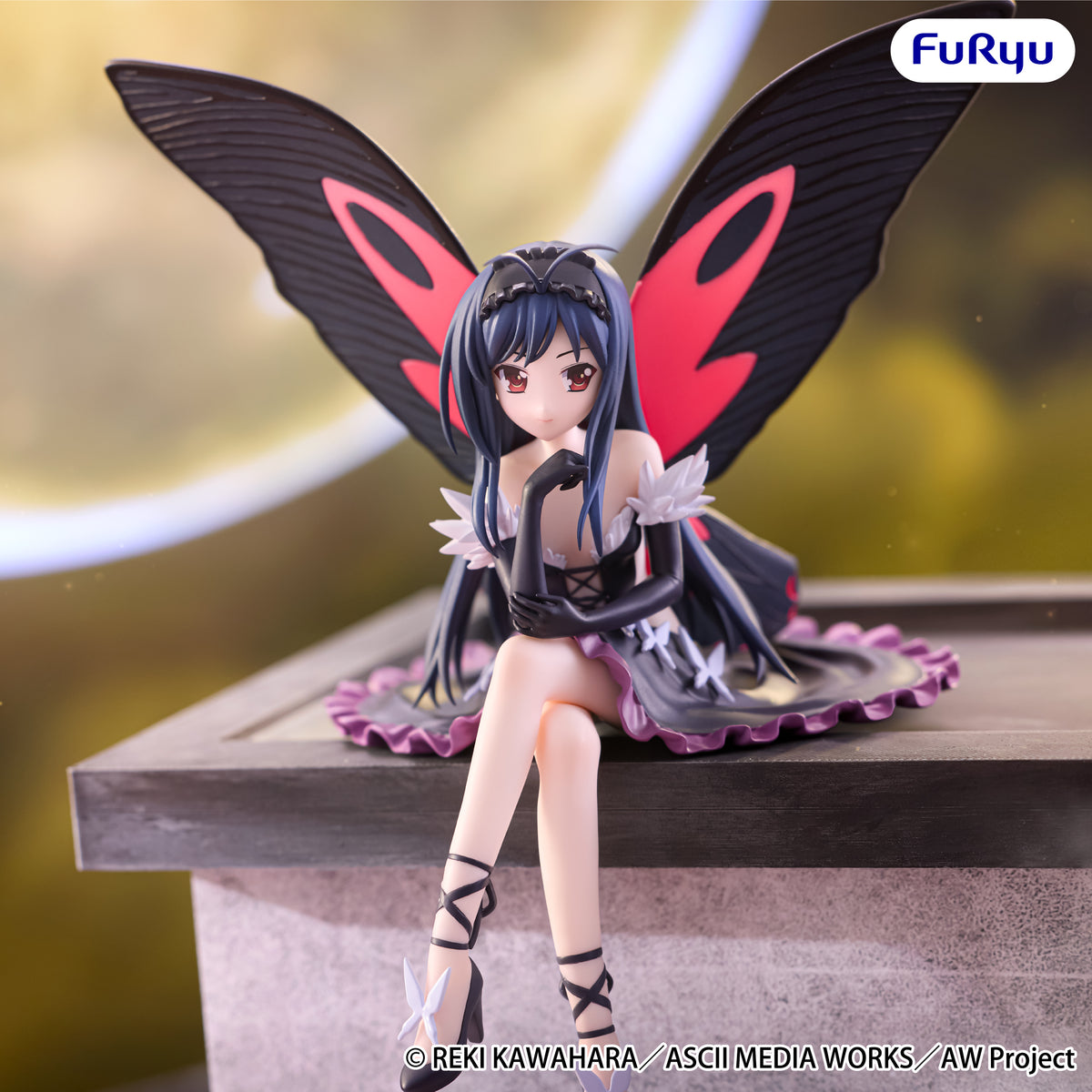 Accel World Noodle Stopper Figure Kuroyukihime