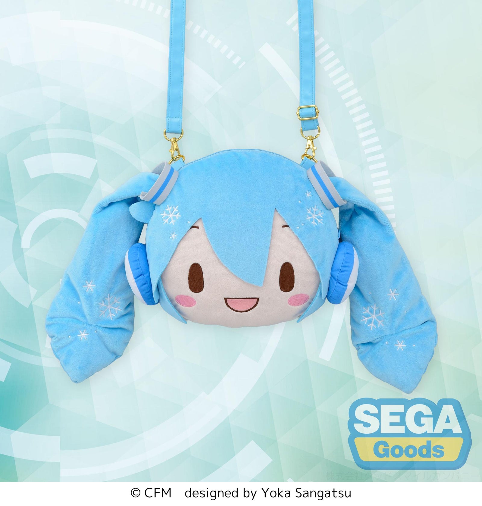 Snow Miku fuwa petit Snow Miku Shoulder Bag