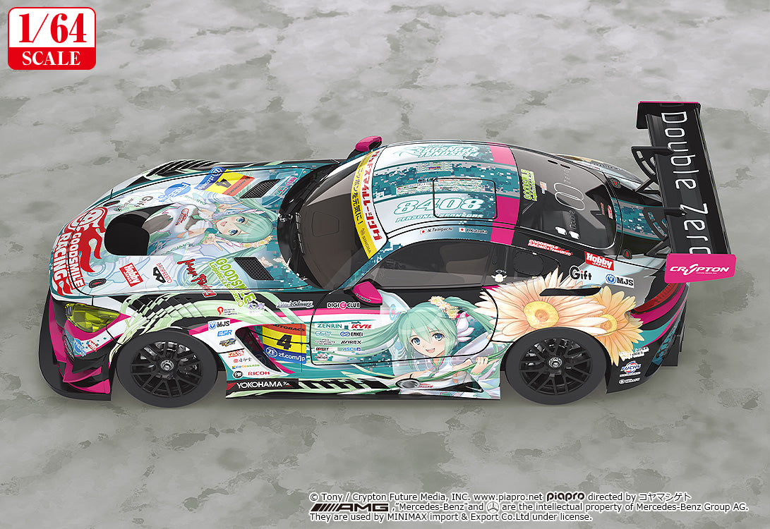 Hatsune Miku GT Project 1/64 Scale Good Smile Hatsune Miku AMG 2017 SUPER GT Ver (rerun)