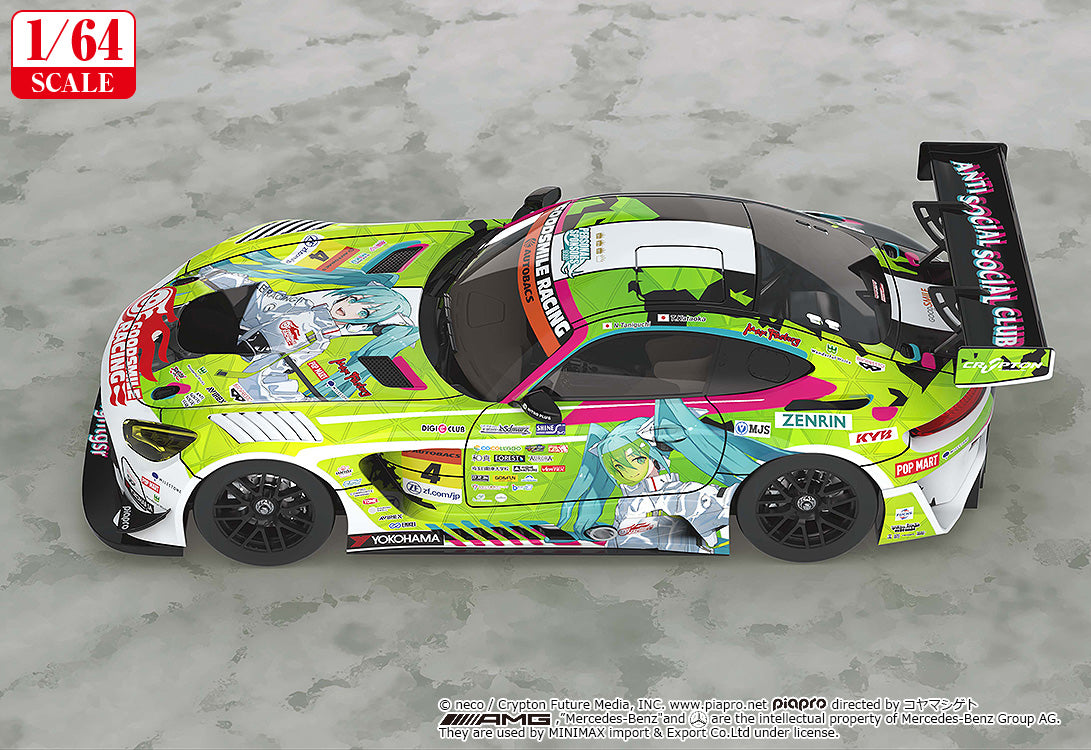 Hatsune Miku GT Project 1/64 Good Smile Hatsune Miku AMG 2022 Season Opening Ver (rerun)