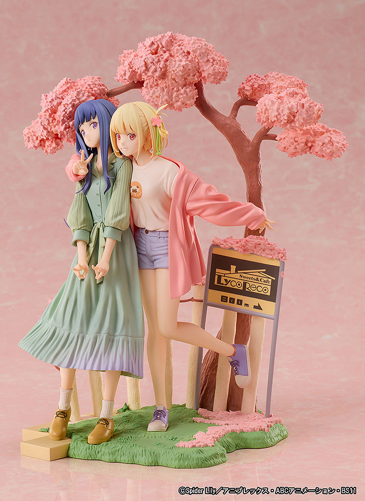 Lycoris Recoil Chisato Nishikigi &amp; Takina Inoue Spring Ver Non-Scale Figure