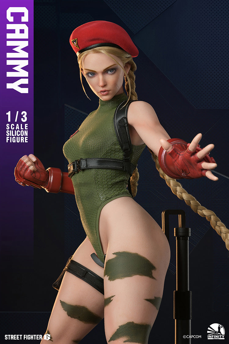 STREET FIGHTER VI Cammy 1/3 Scale Silicone Action Figure