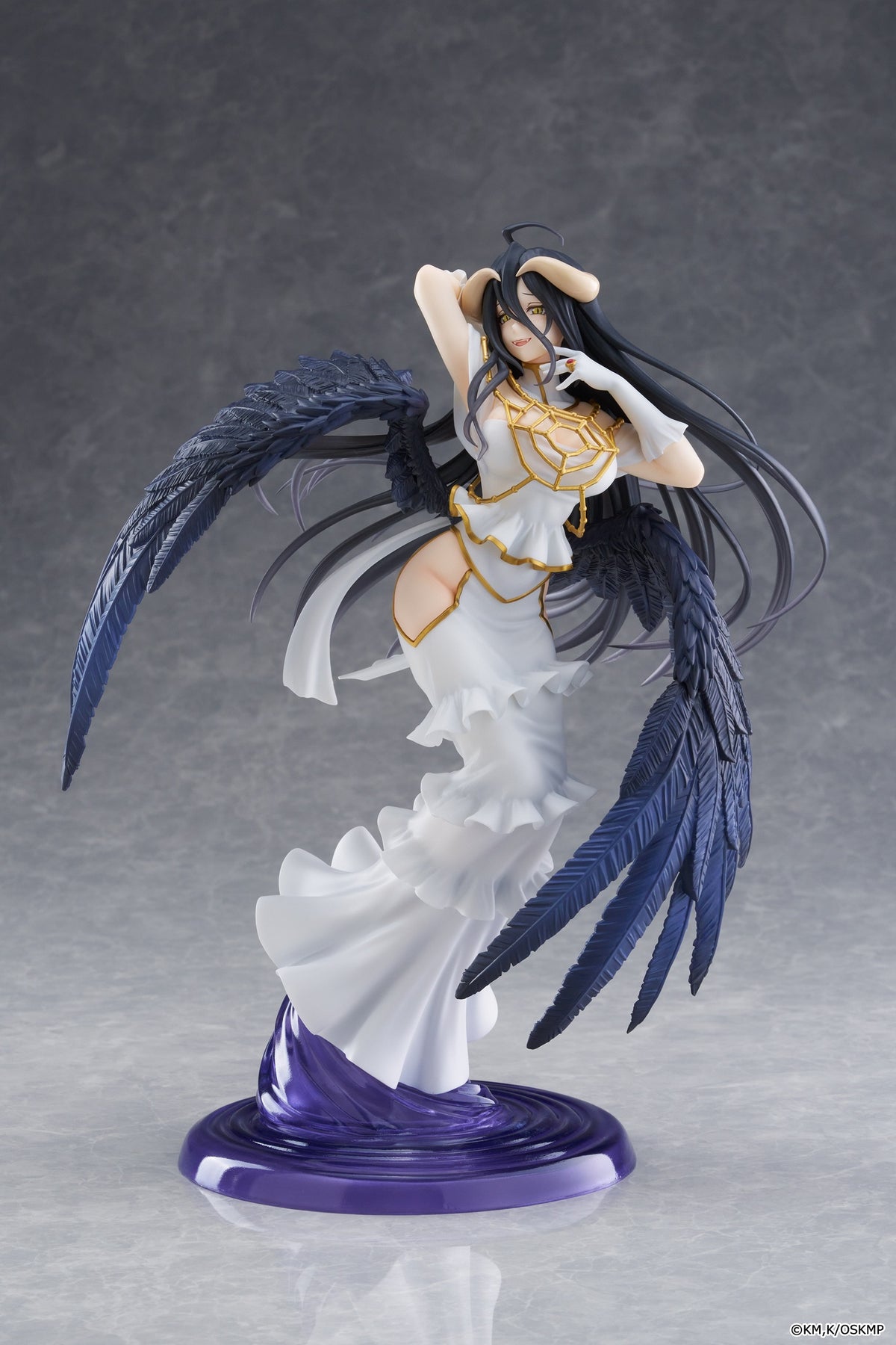 OVERLORD T-most Figure Albedo (Pure White Devil Ver)
