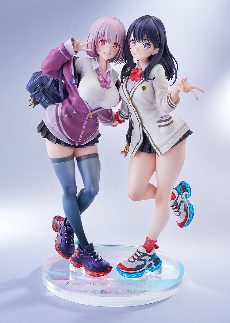 SSSS.GRIDMAN Rikka Takarada &amp; Akane Shinjo feat toridamono 1/7 Scale Figure