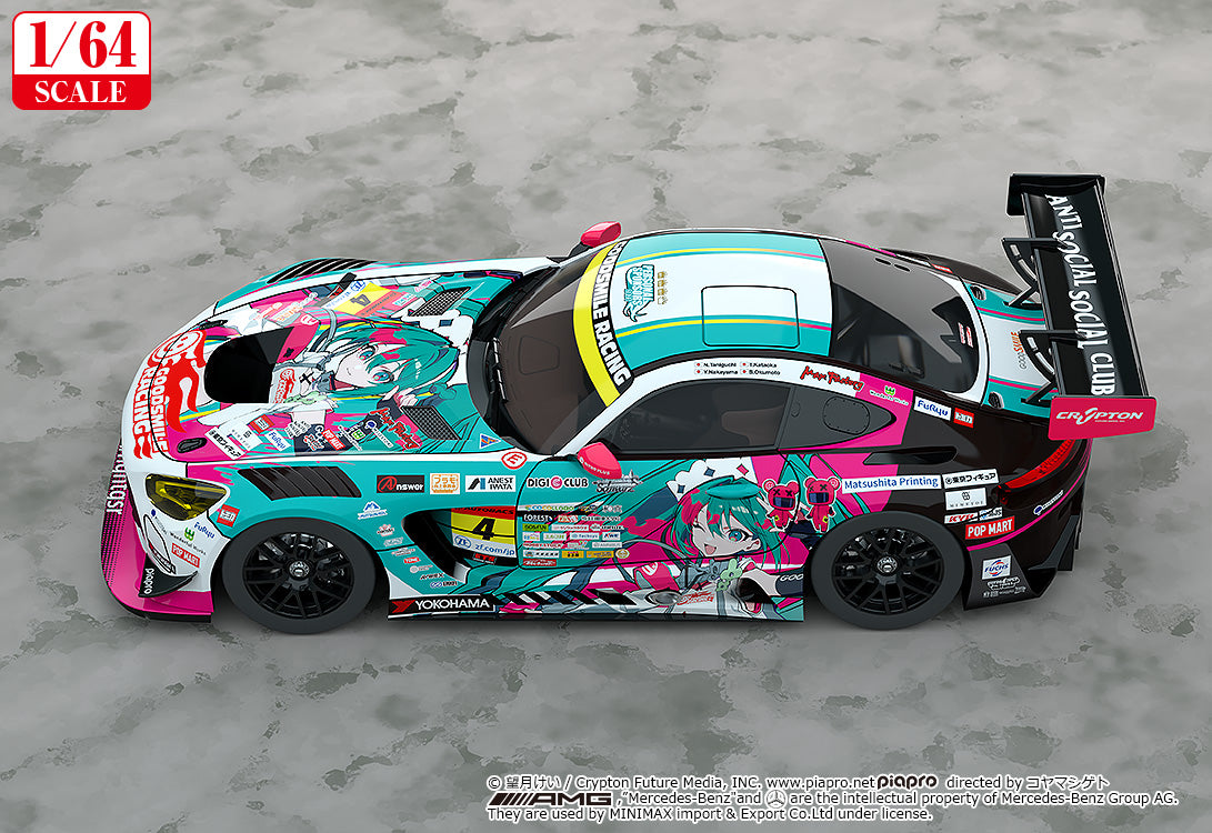 Hatsune Miku GT Project 1/64 Good Smile Hatsune Miku AMG 2025 Presentation Ver (rerun)