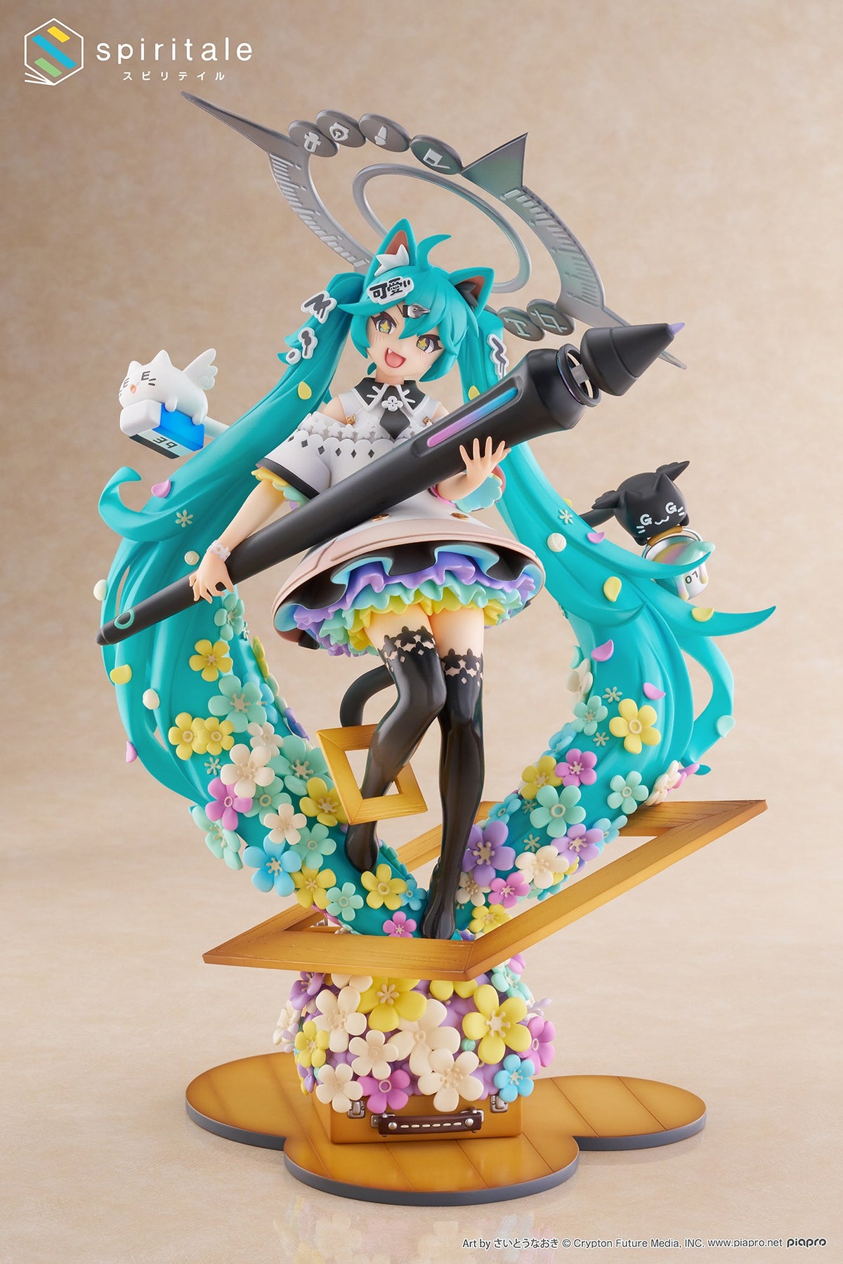 Hatsune Miku × Naoki Saito My Figure Making! The Painter ver 1/7 Scale Figure