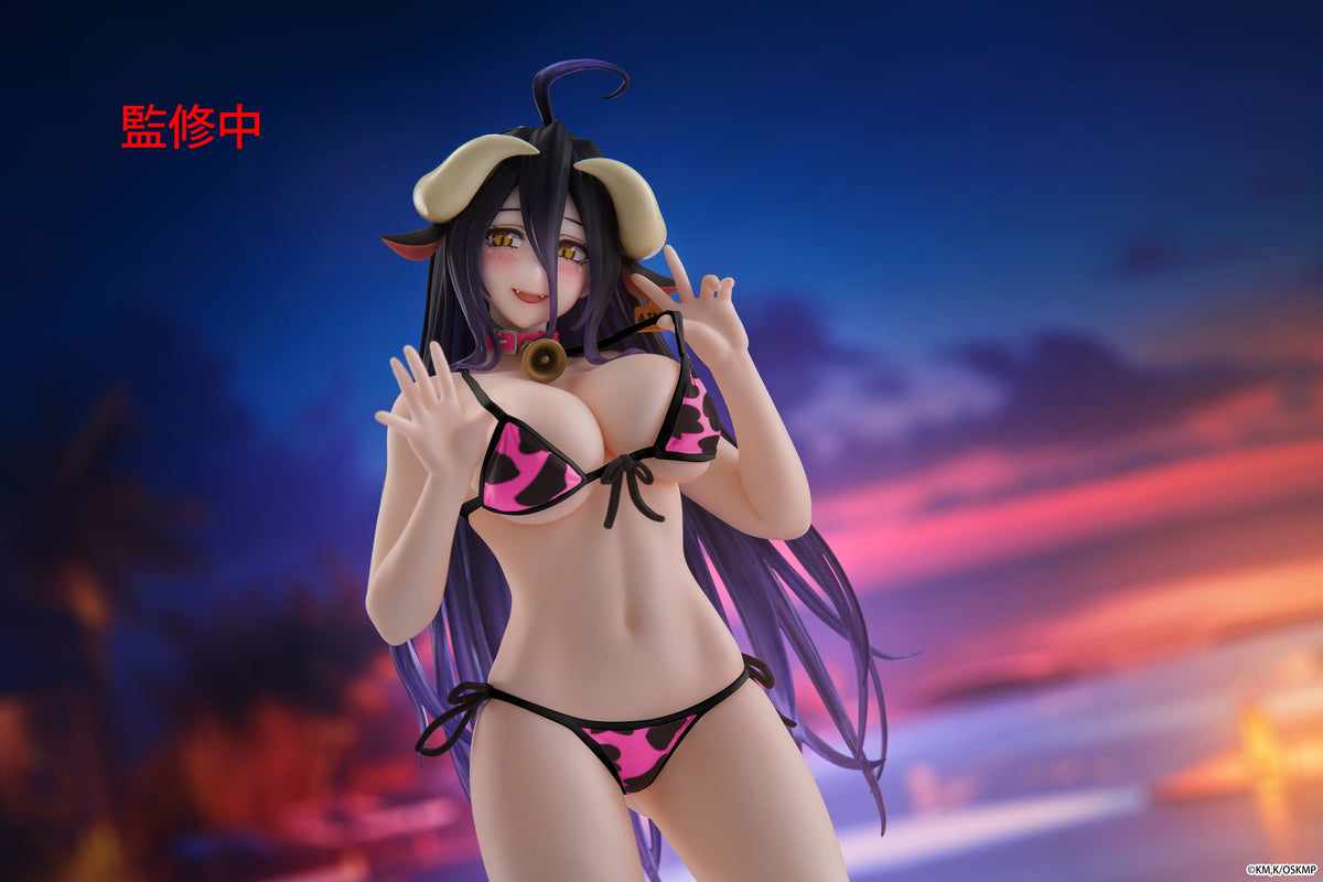 OVERLORD Desktop Cute Figure Albedo Cow-Print Swimsuit Ver Renewal