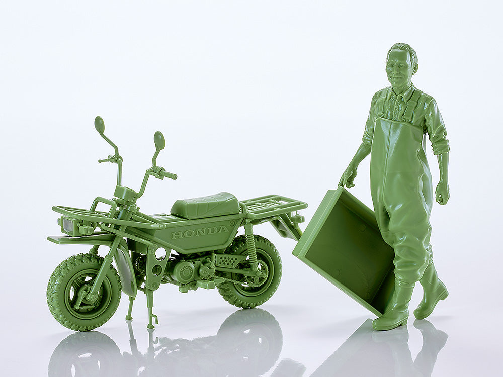 PLAMAX MF-104 Rider's portrait Honda MOTRA Green