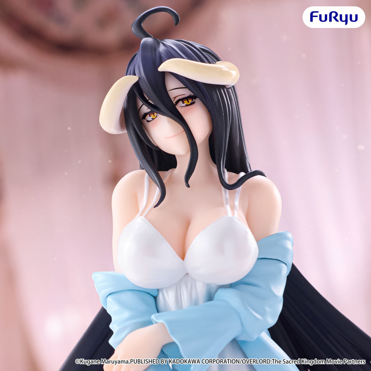 OVERLORD Noodle Stopper Figure Albedo Loungewear Pearl White ver