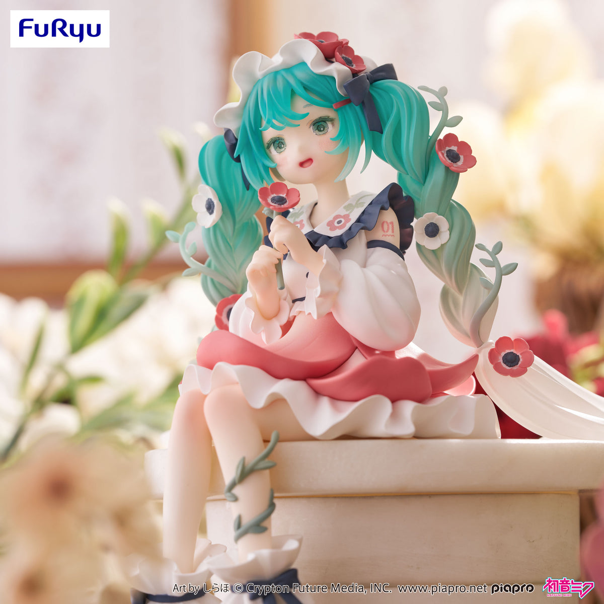 Hatsune Miku Noodle Stopper Figure Flower Fairy Anemone
