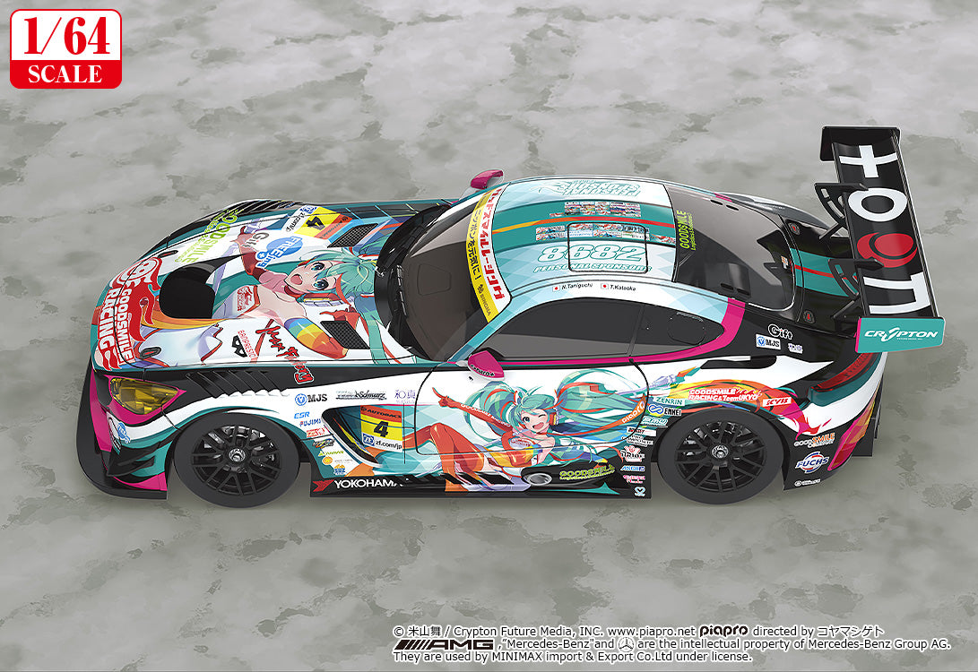 Hatsune Miku GT Project 1/64 Scale Good Smile Hatsune Miku AMG 2016 SUPER GT Ver (rerun)