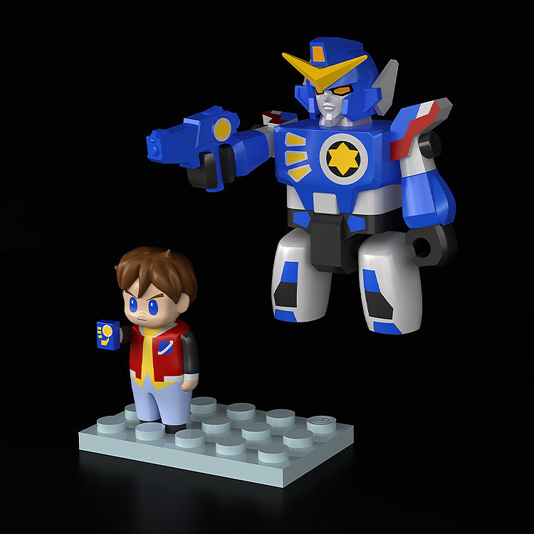 The Brave Fighter of Legend Da-Garn BRICKROID Da-Garn &amp; Seiji Takasugi Set