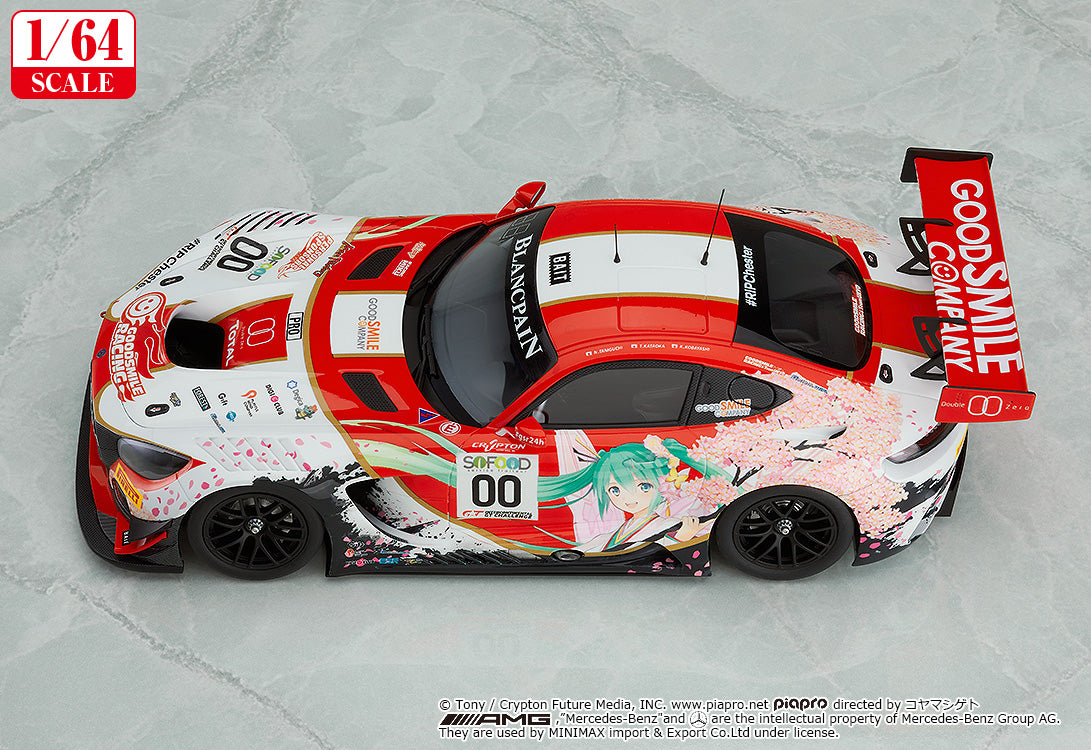 Hatsune Miku GT Project 1/64 Scale Good Smile Hatsune Miku AMG 2017 SPA24H Ver (rerun)