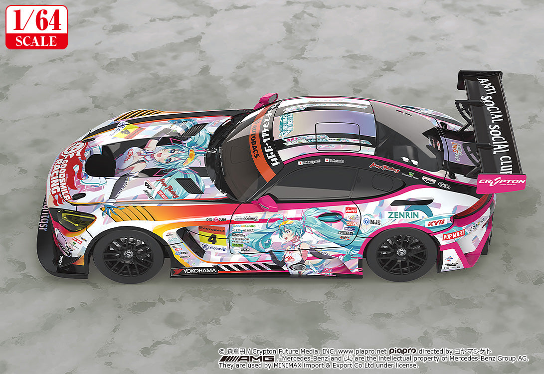 Hatsune Miku GT Project 1/64 Scale Good Smile Hatsune Miku AMG 2021 SUPER GT Round 5 Ver (rerun)