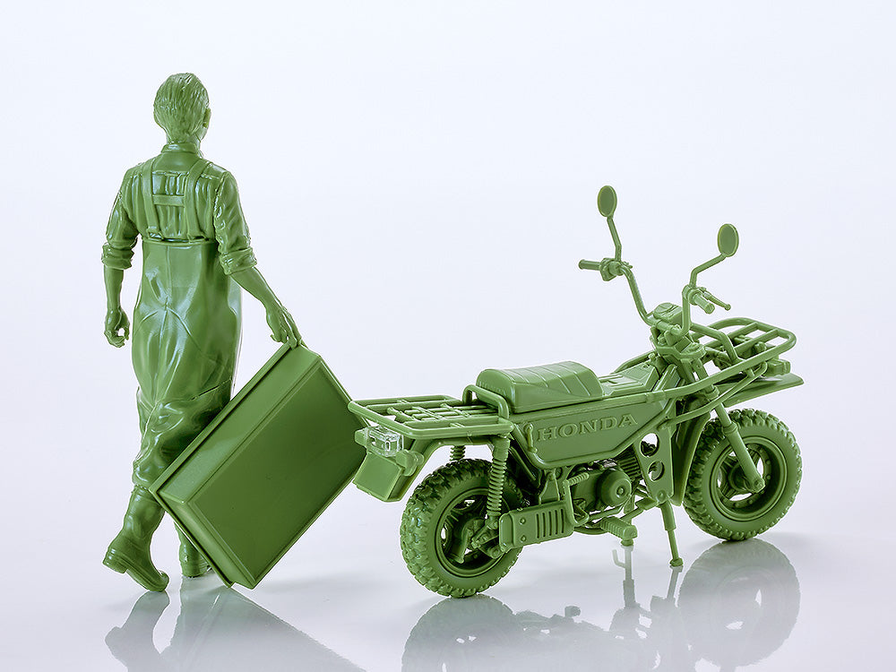 PLAMAX MF-104 Rider's portrait Honda MOTRA Green