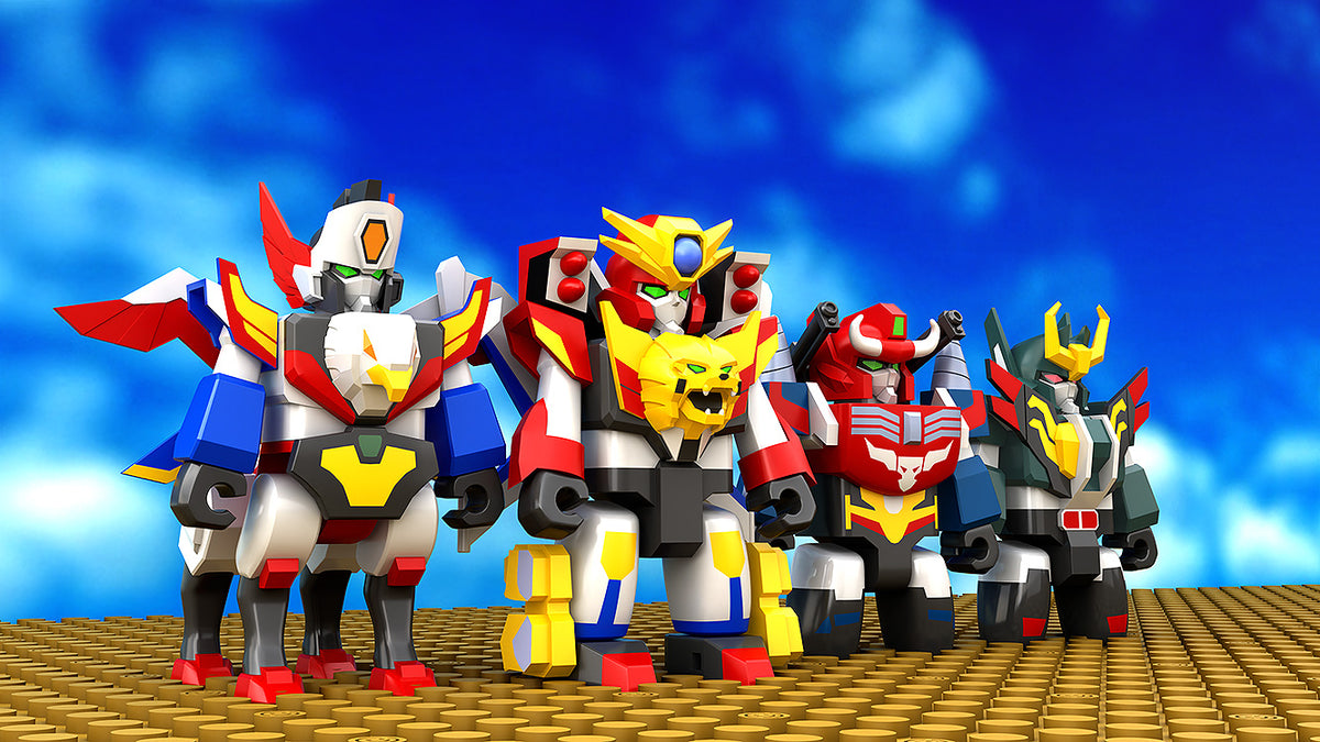 The Brave Fighter of Legend Da-Garn BRICKROID Land Bison