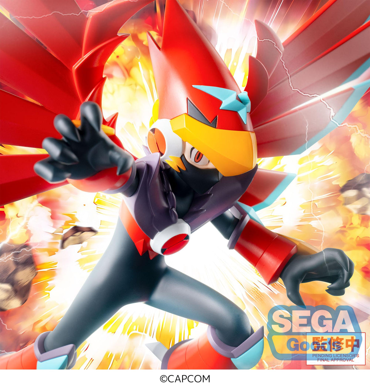 Mega Man Battle Network Luminasta Mega Man Falzar Beast
