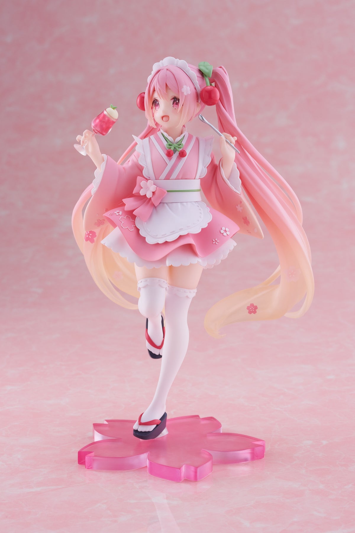 Hatsune Miku Sakura Miku Newley Written Figure Japanese Cafe Ver (rerun)
