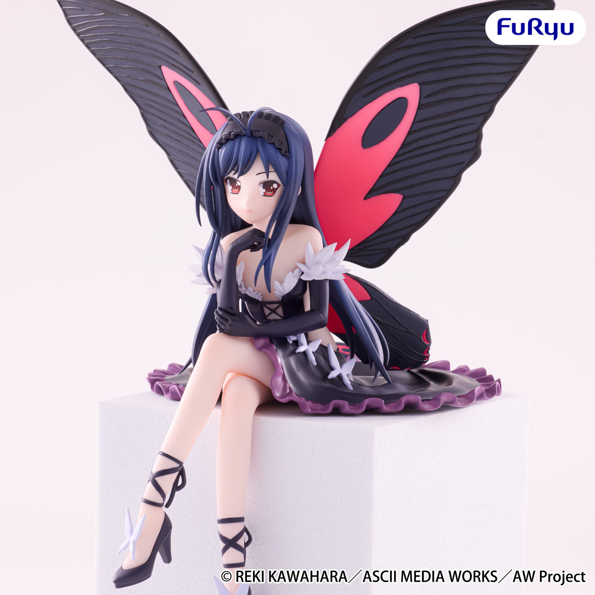 Accel World Noodle Stopper Figure Kuroyukihime