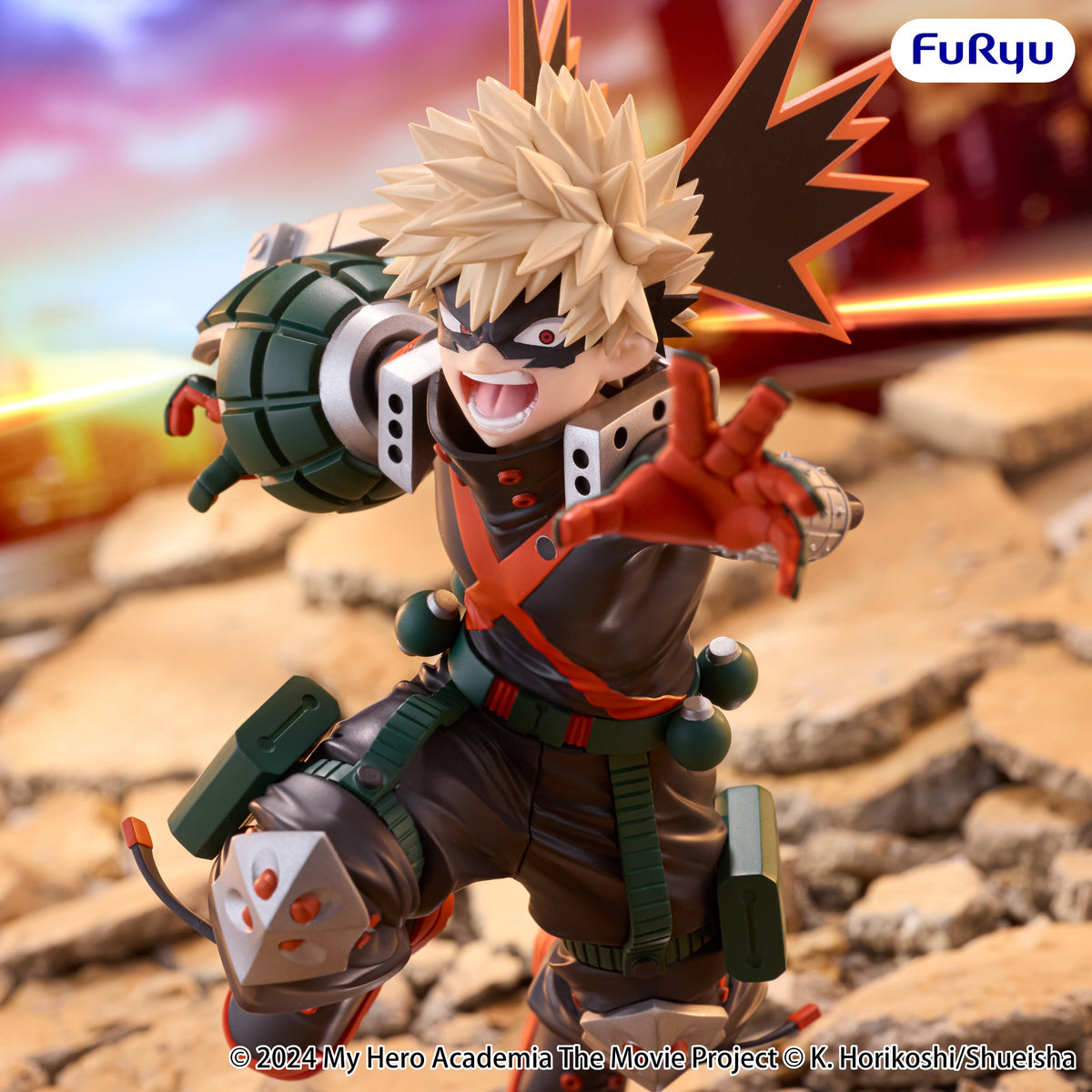 My Hero Academia : You're Next Muchute Figure Katsuki Bakugo