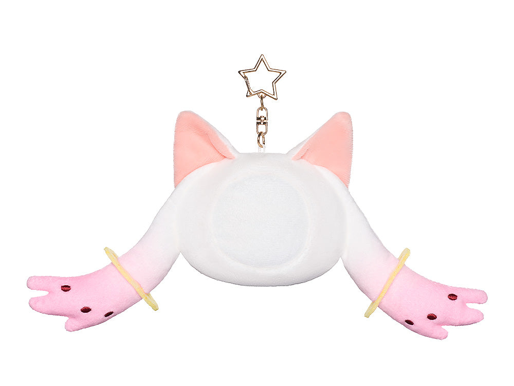Puella Magi Madoka Magica The Movie Rebellion Fluffy Keychain Pinback Button Case