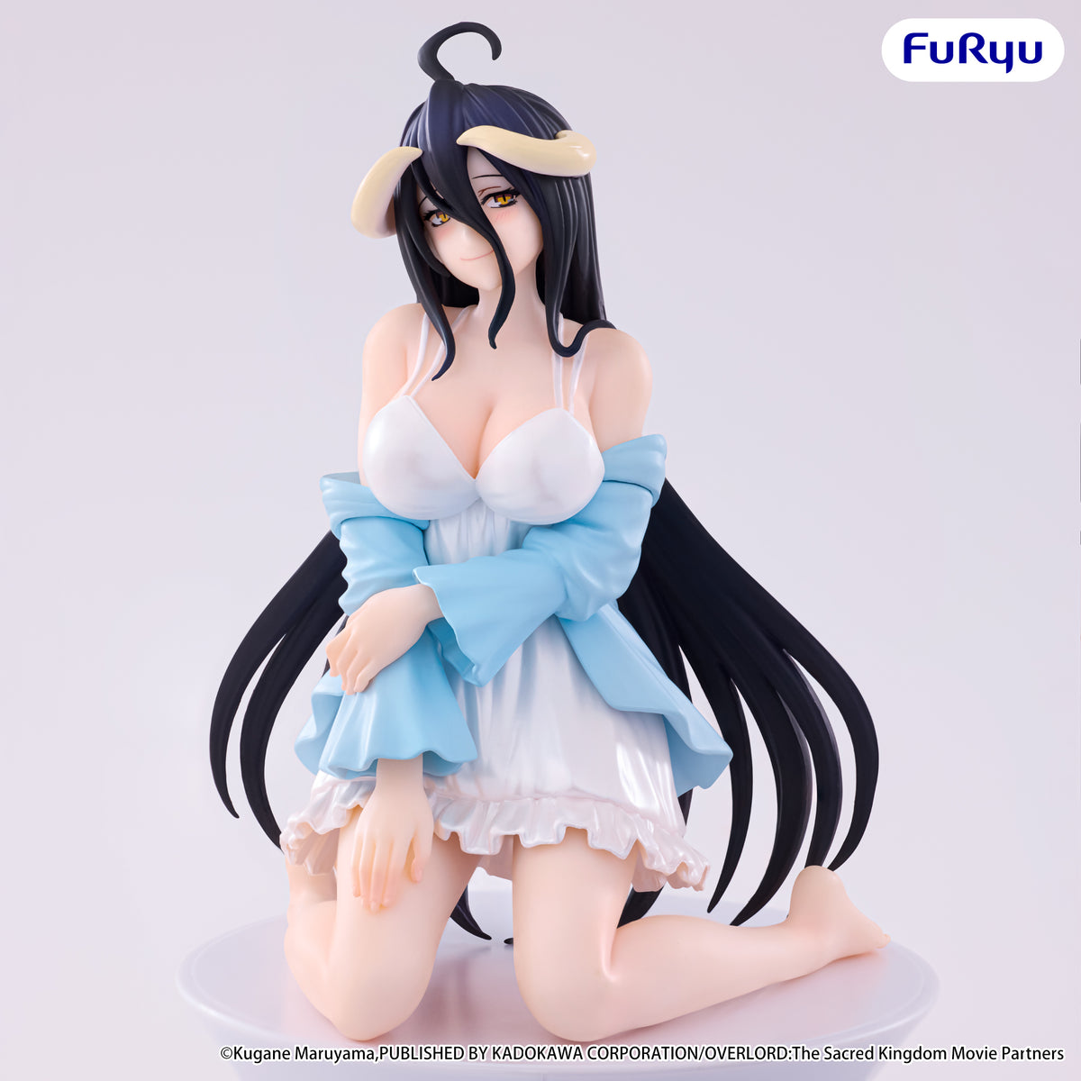 OVERLORD Noodle Stopper Figure Albedo Loungewear Pearl White ver