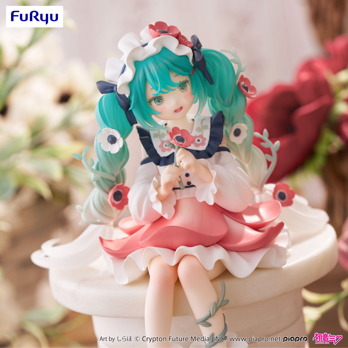 Hatsune Miku Noodle Stopper Figure Flower Fairy Anemone