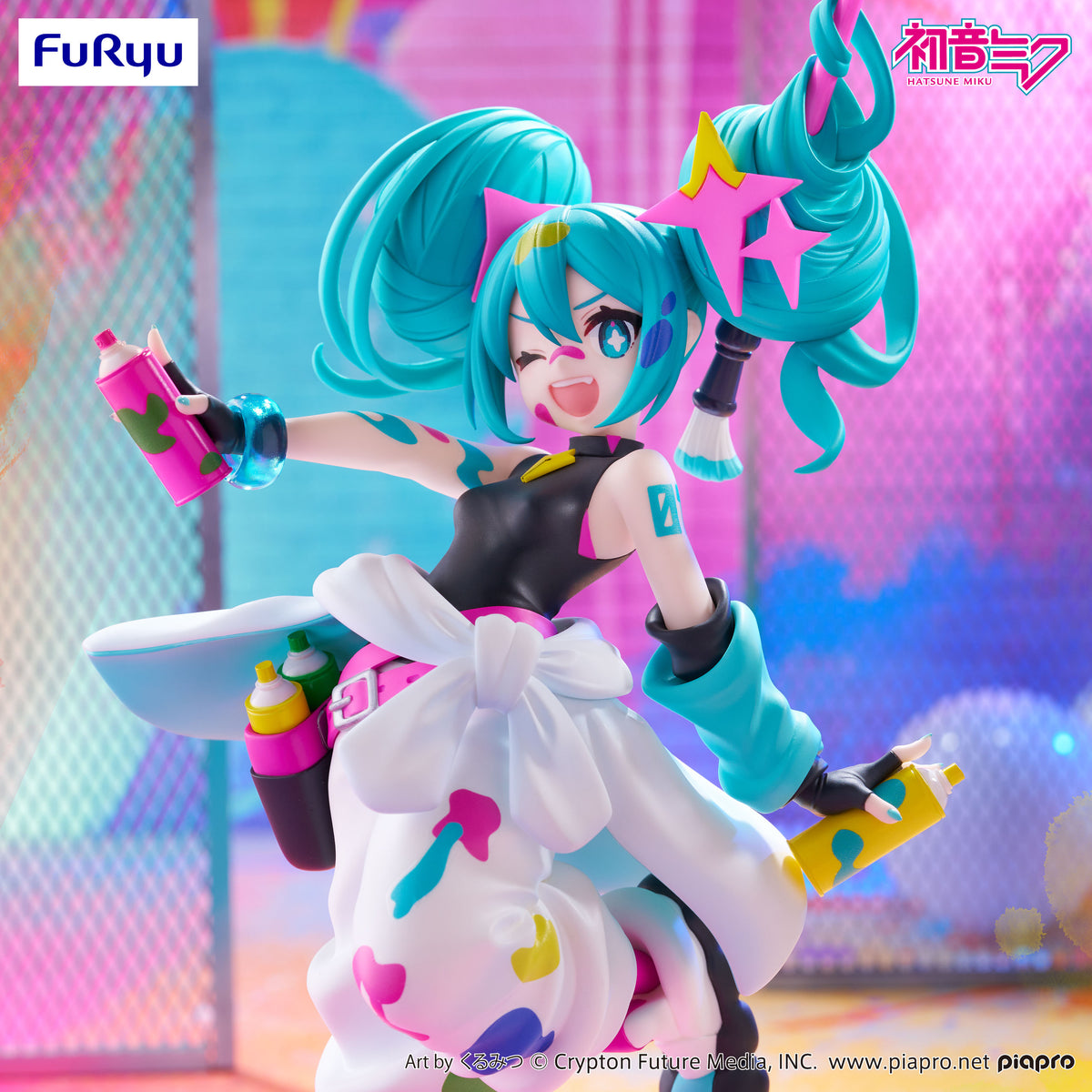 Character Vocal Series 01 : Hatsune Miku Trio-Try-iT Figure Paint Girl