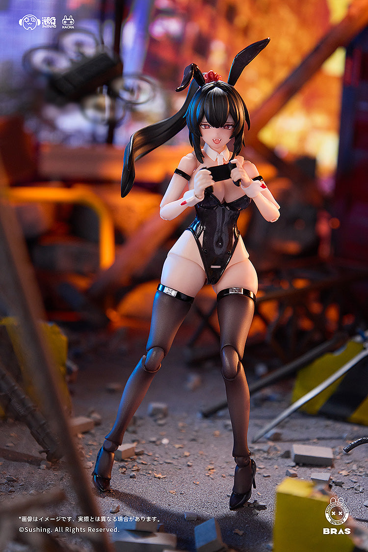 BUNNY RAPID ACTION SQUAD Attacker Runa 1/12 Articulated Figure