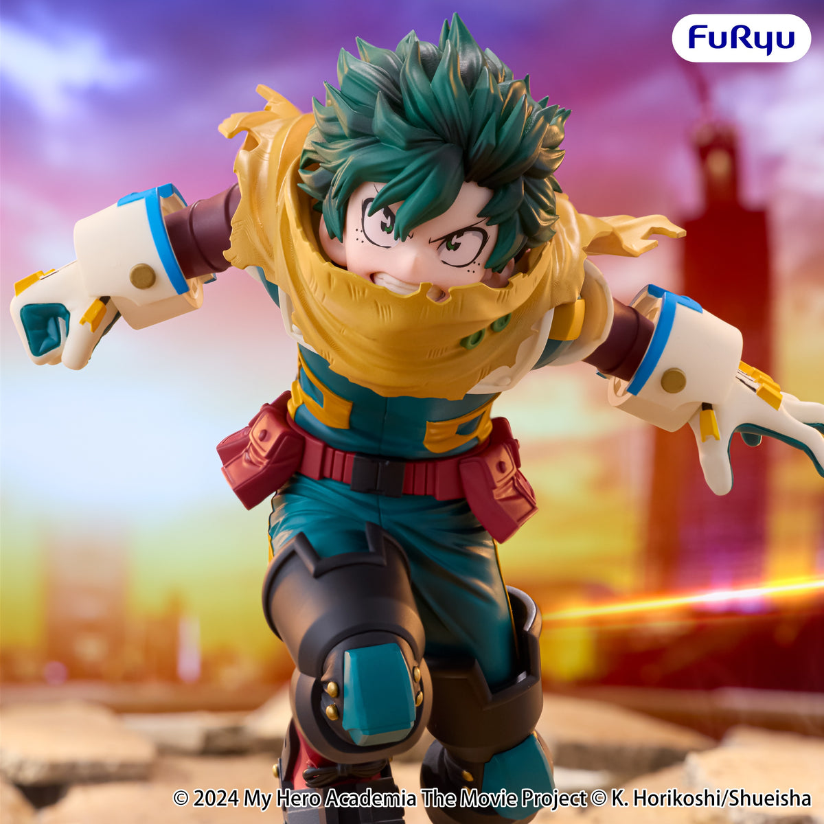 My Hero Academia : You're Next Muchute Figure Izuku Midoriya