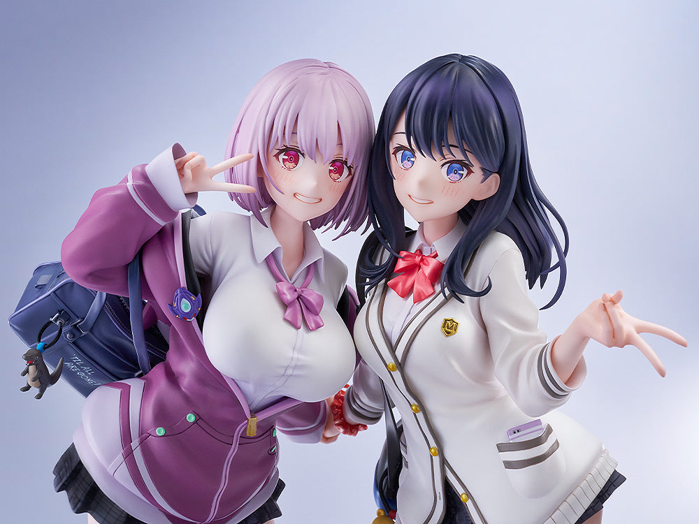 SSSS.GRIDMAN Rikka Takarada &amp; Akane Shinjo feat toridamono 1/7 Scale Figure