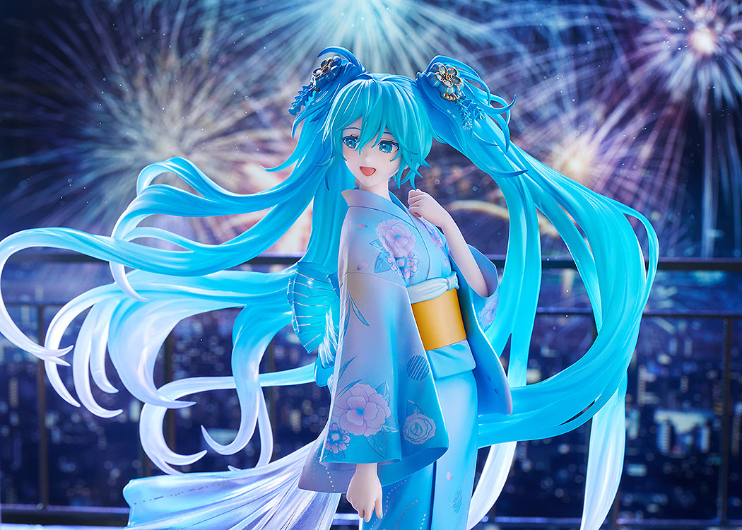 Hatsune Miku: Music &amp; Fire Works Ver 1/7 Scale Figure