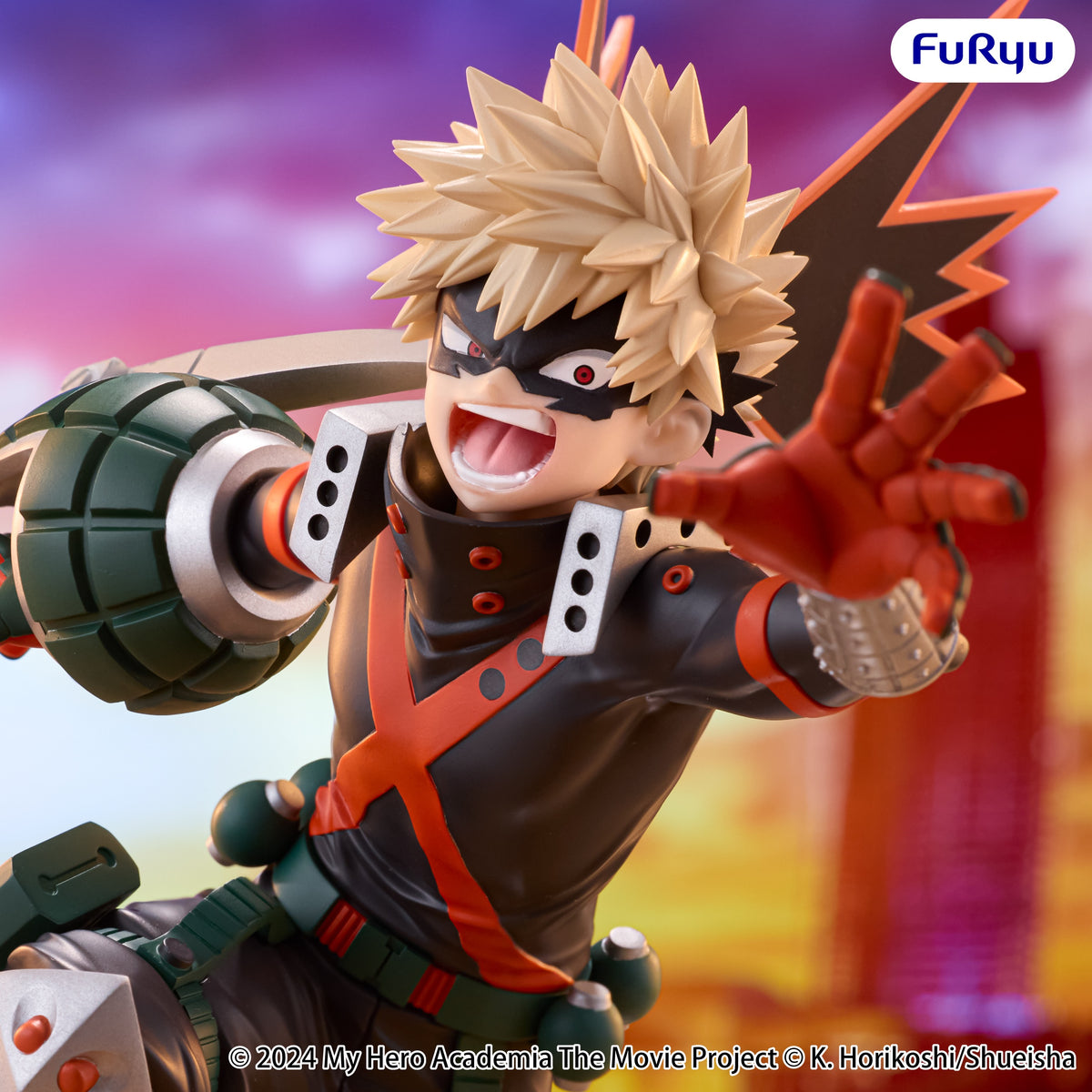 My Hero Academia : You're Next Muchute Figure Katsuki Bakugo