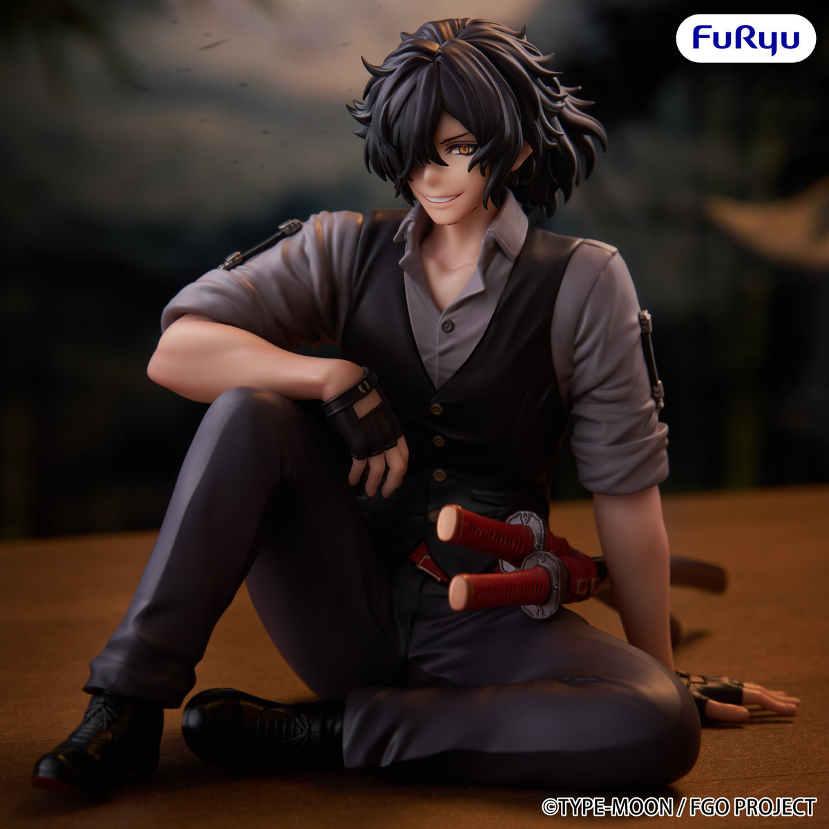 Fate / Grand Order Noodle Stopper Figure Assassin Izou Okada Awesome Dapper Suit
