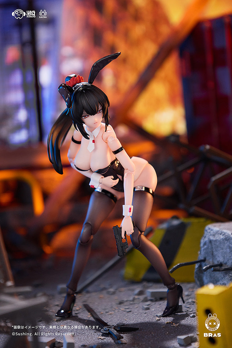 BUNNY RAPID ACTION SQUAD Attacker Runa 1/12 Articulated Figure