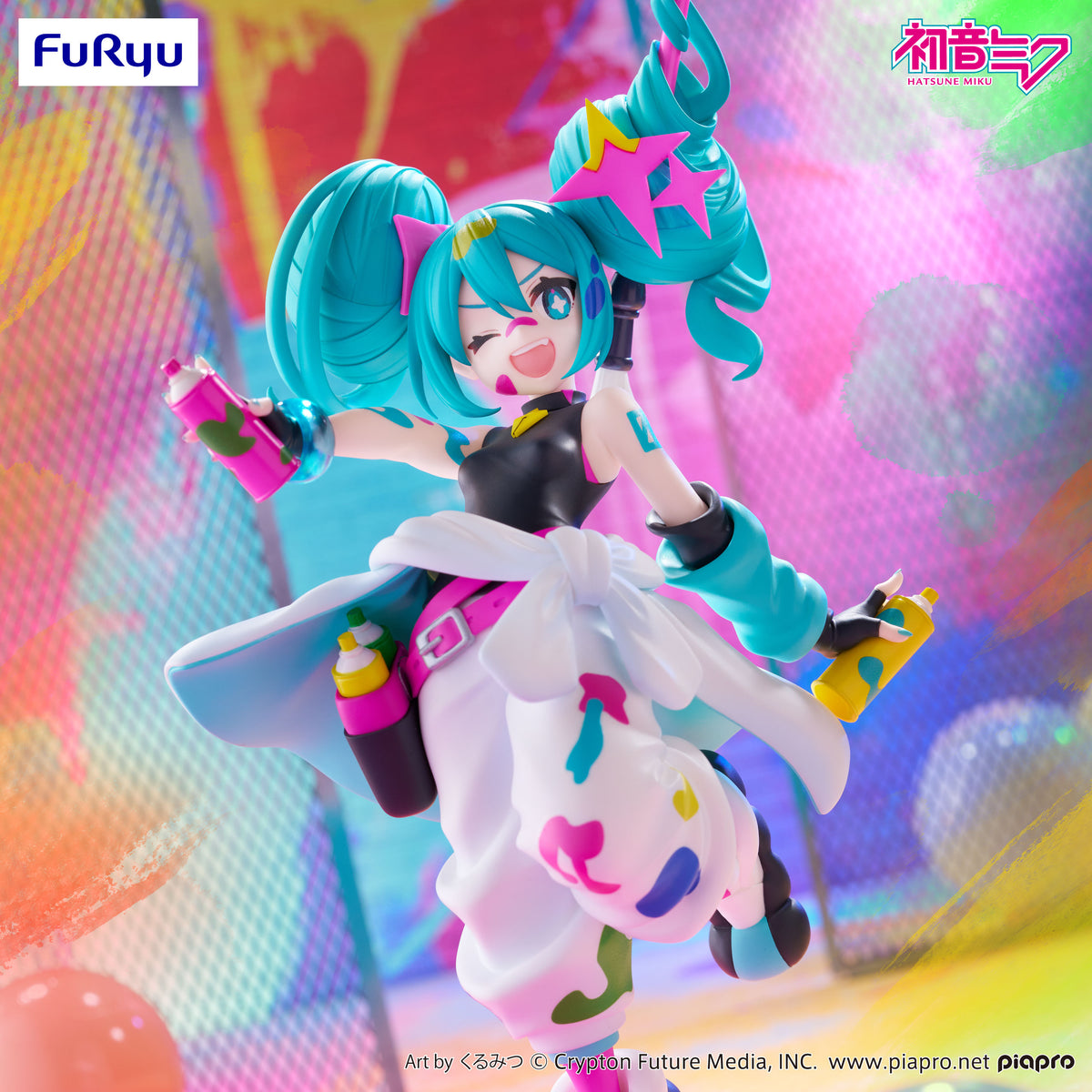 Character Vocal Series 01 : Hatsune Miku Trio-Try-iT Figure Paint Girl