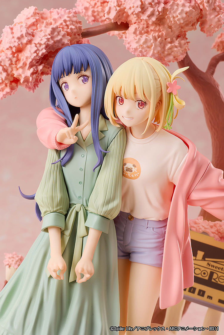 Lycoris Recoil Chisato Nishikigi & Takina Inoue Spring Ver Non-Scale Figure
