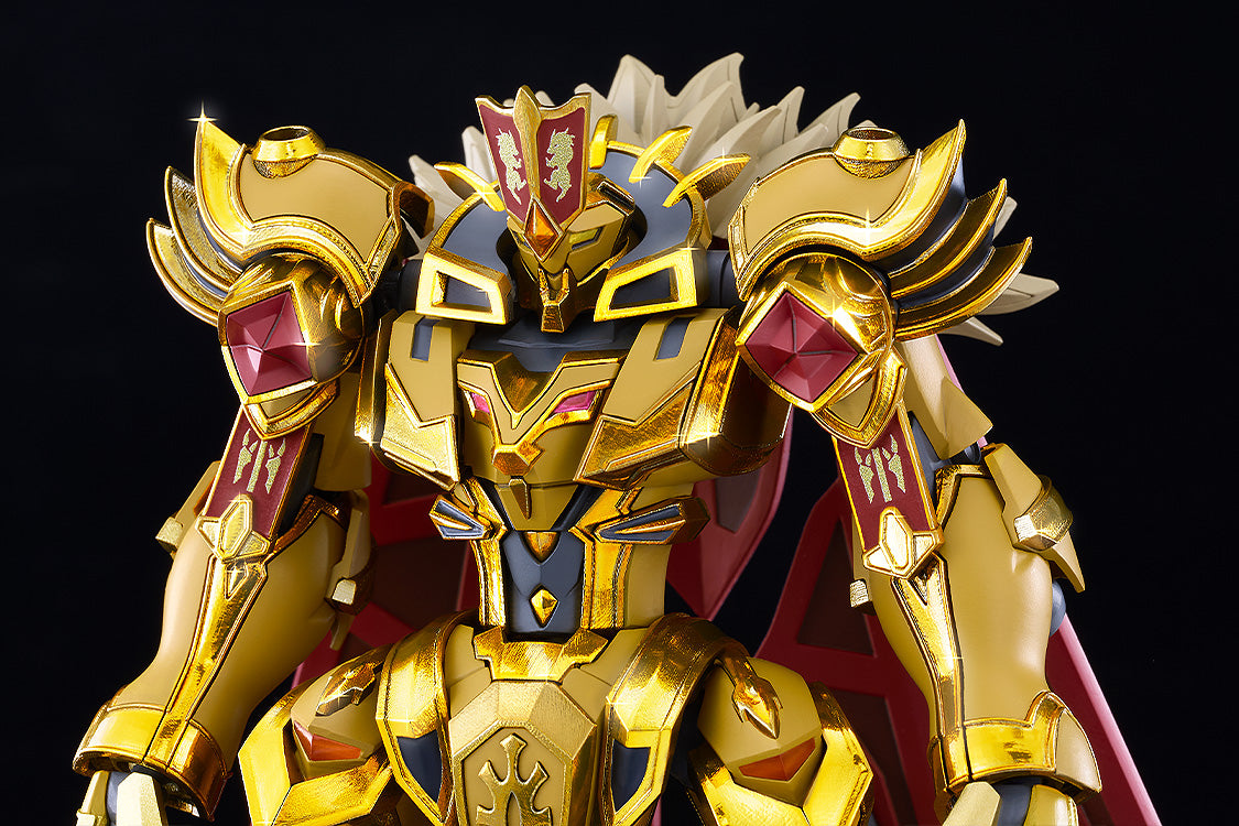Knight's &amp; Magic MODEROID Goldleo : ROYAL METALLIC Ver