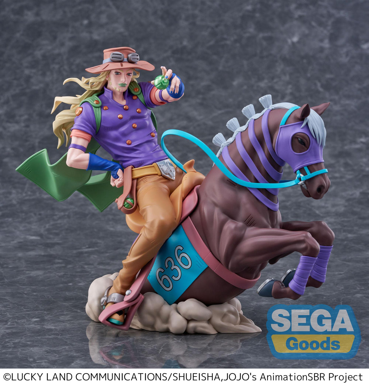 STEEL BALL RUN JoJo's Bizarre Adventure XrossLinkMAX Figure Gyro Zeppeli