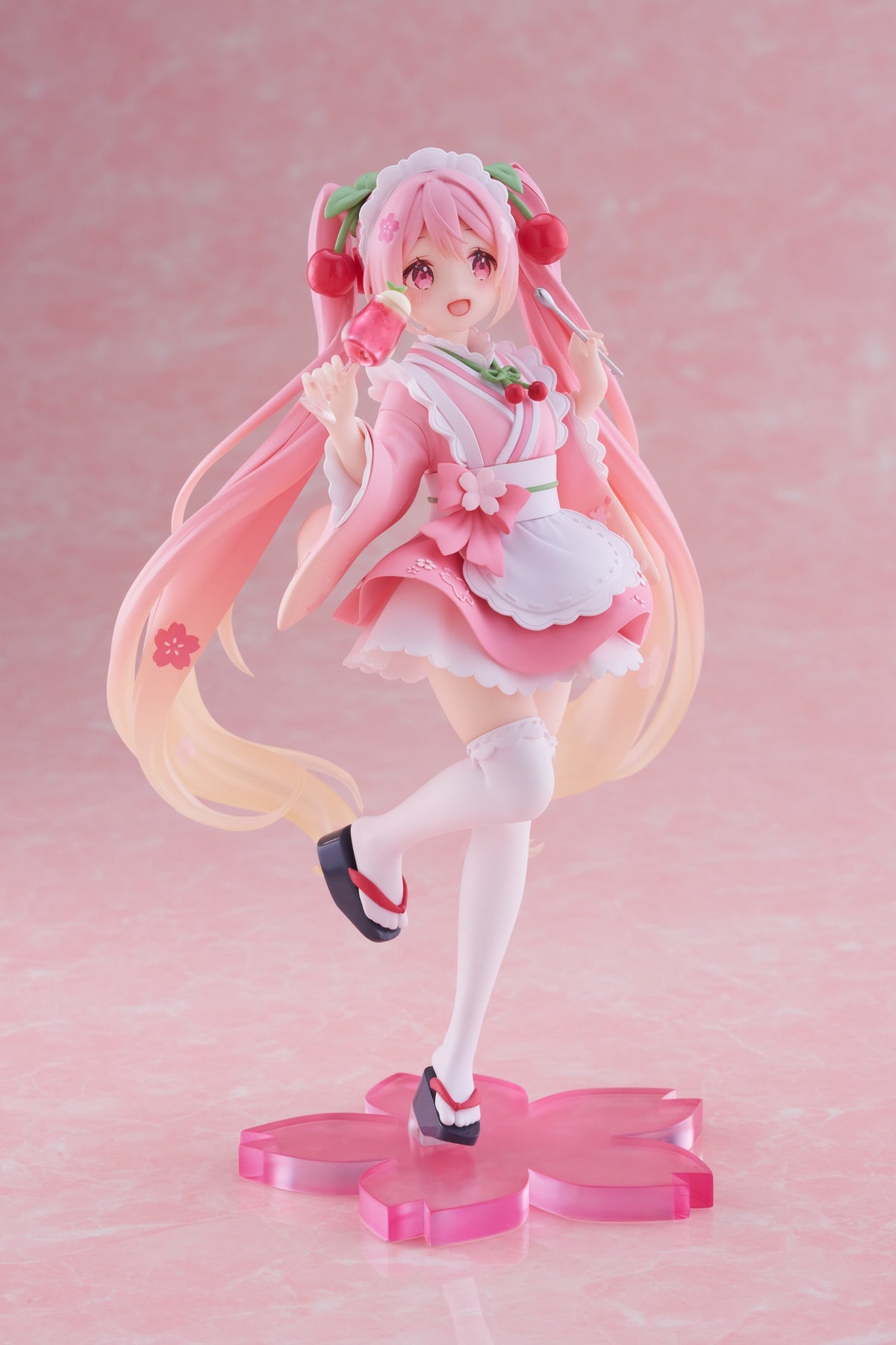 Hatsune Miku Sakura Miku Newley Written Figure Japanese Cafe Ver (rerun)