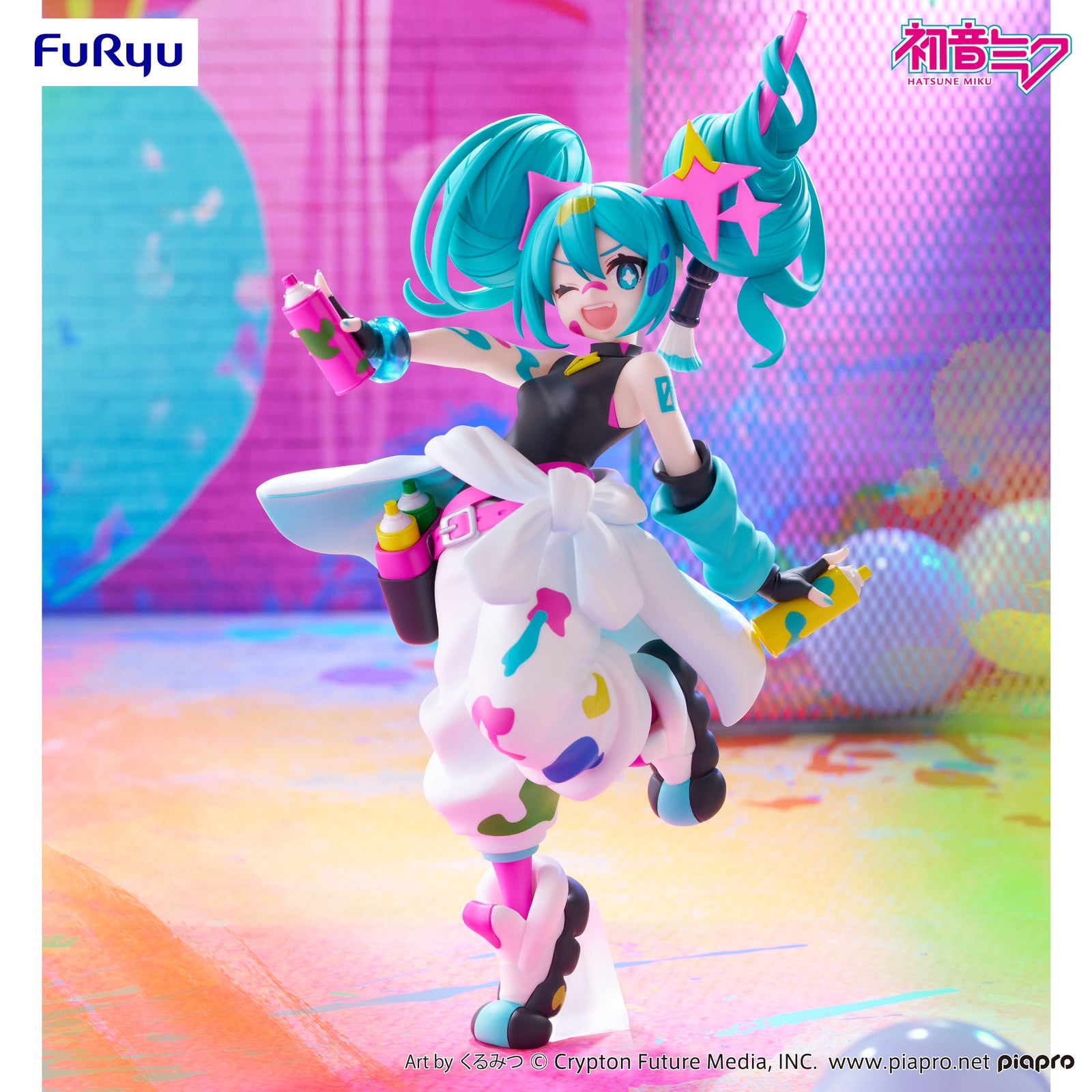 Character Vocal Series 01 : Hatsune Miku Trio-Try-iT Figure Paint Girl