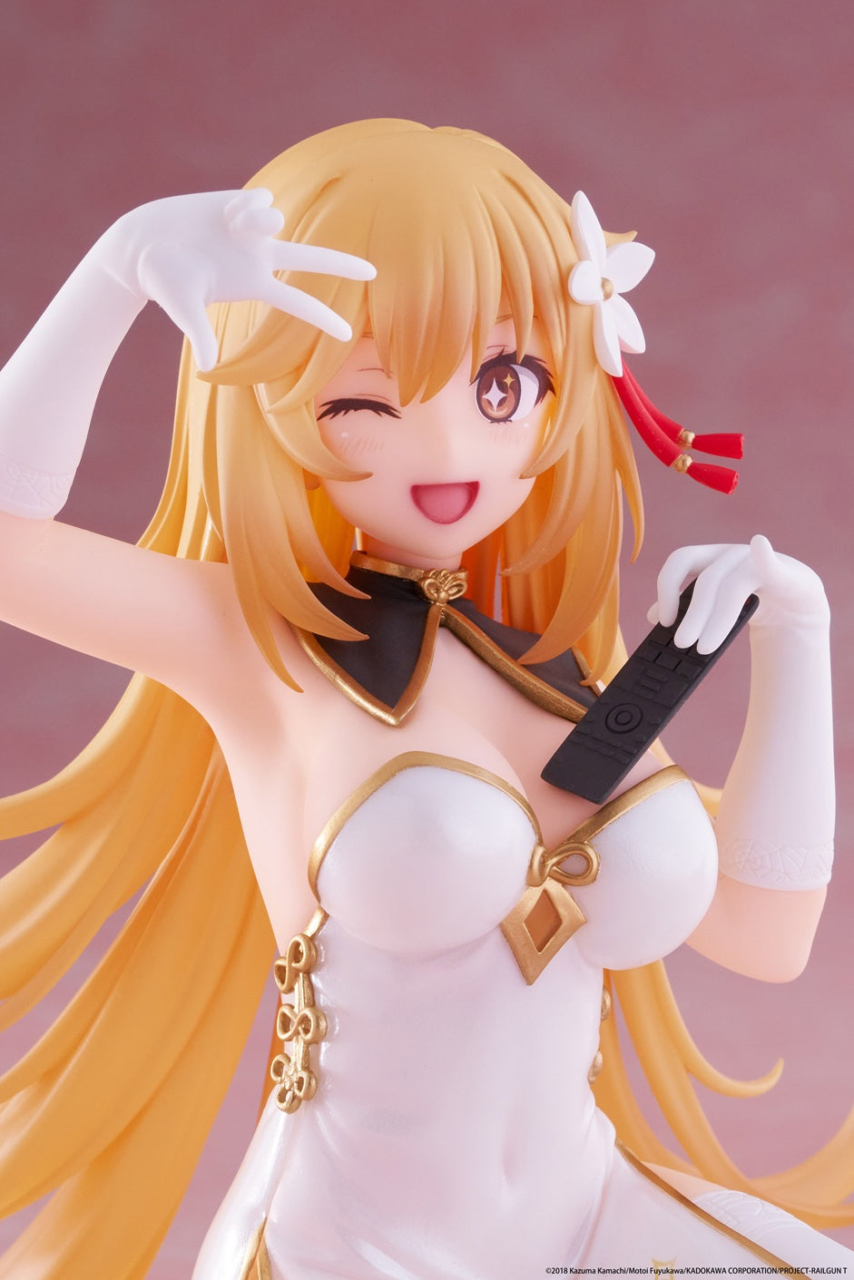 A Certain Scientific Railgun Desktop Cute Figure Misaki Shokuho (Chinese Dress Ver)