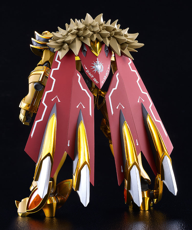 Knight's &amp; Magic MODEROID Goldleo : ROYAL METALLIC Ver