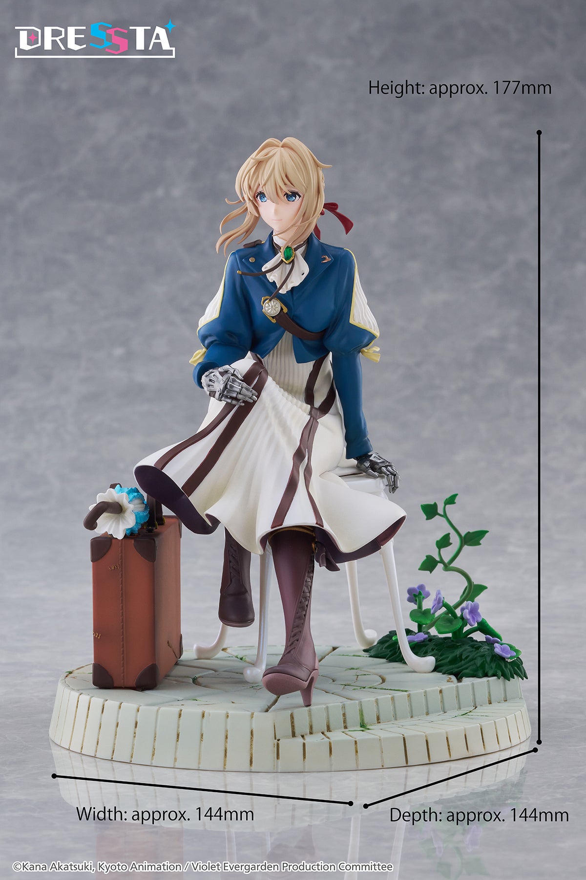 Violet Evergarden DRESSTA Statue Figure Violet Evergarden