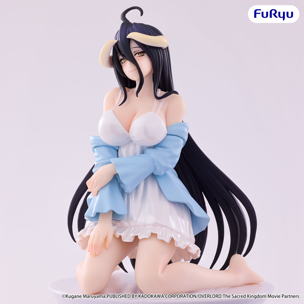 OVERLORD Noodle Stopper Figure Albedo Loungewear Pearl White ver