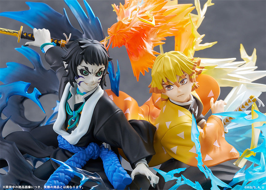 Demon Slayer: Kimetsu no Yaiba Zenitsu Agatsuma &amp; Kaigaku Non-Scale Figure