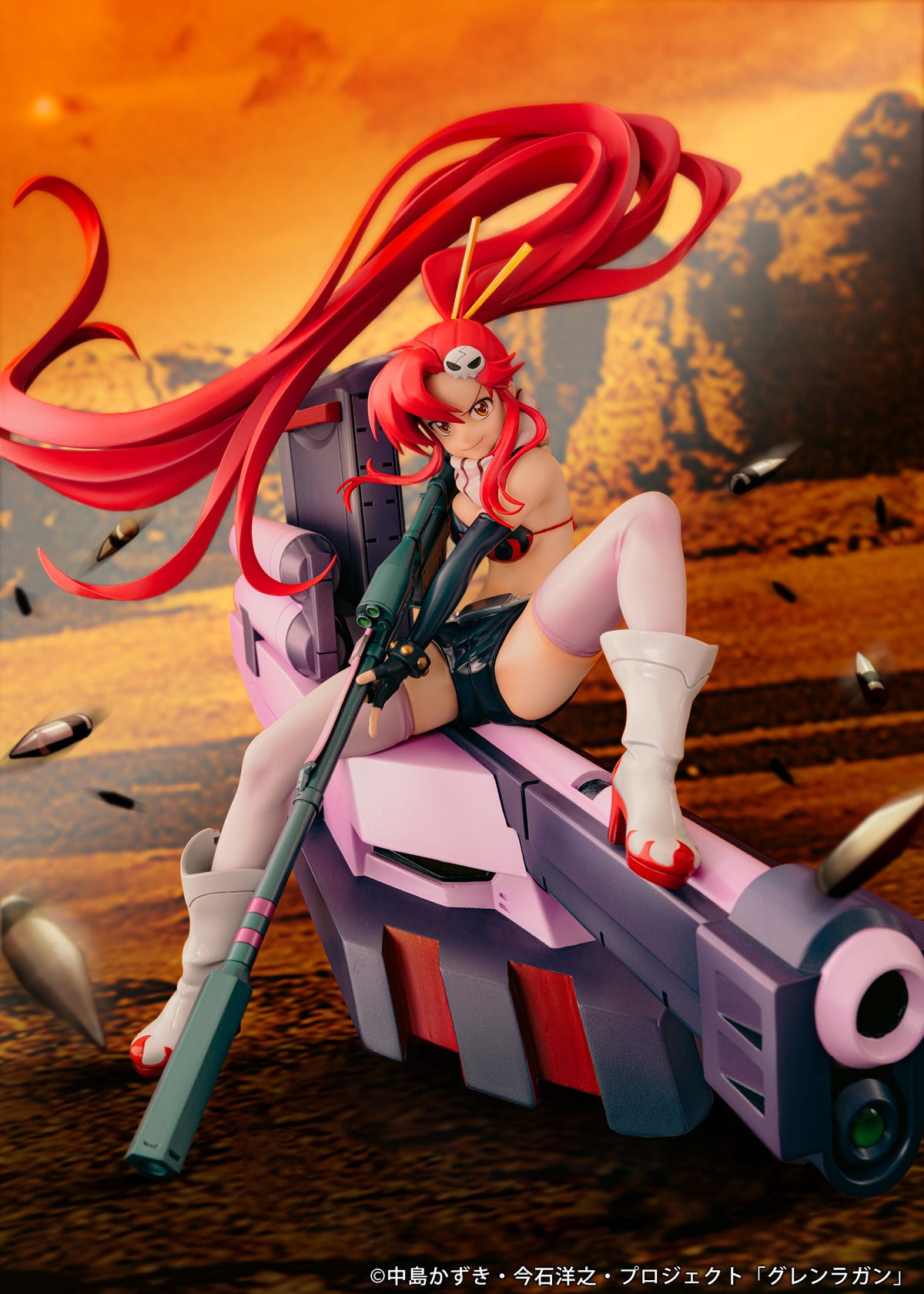Tengen Toppa Gurren Lagann Scale Figure Yoko &amp; Yoko M Ttank